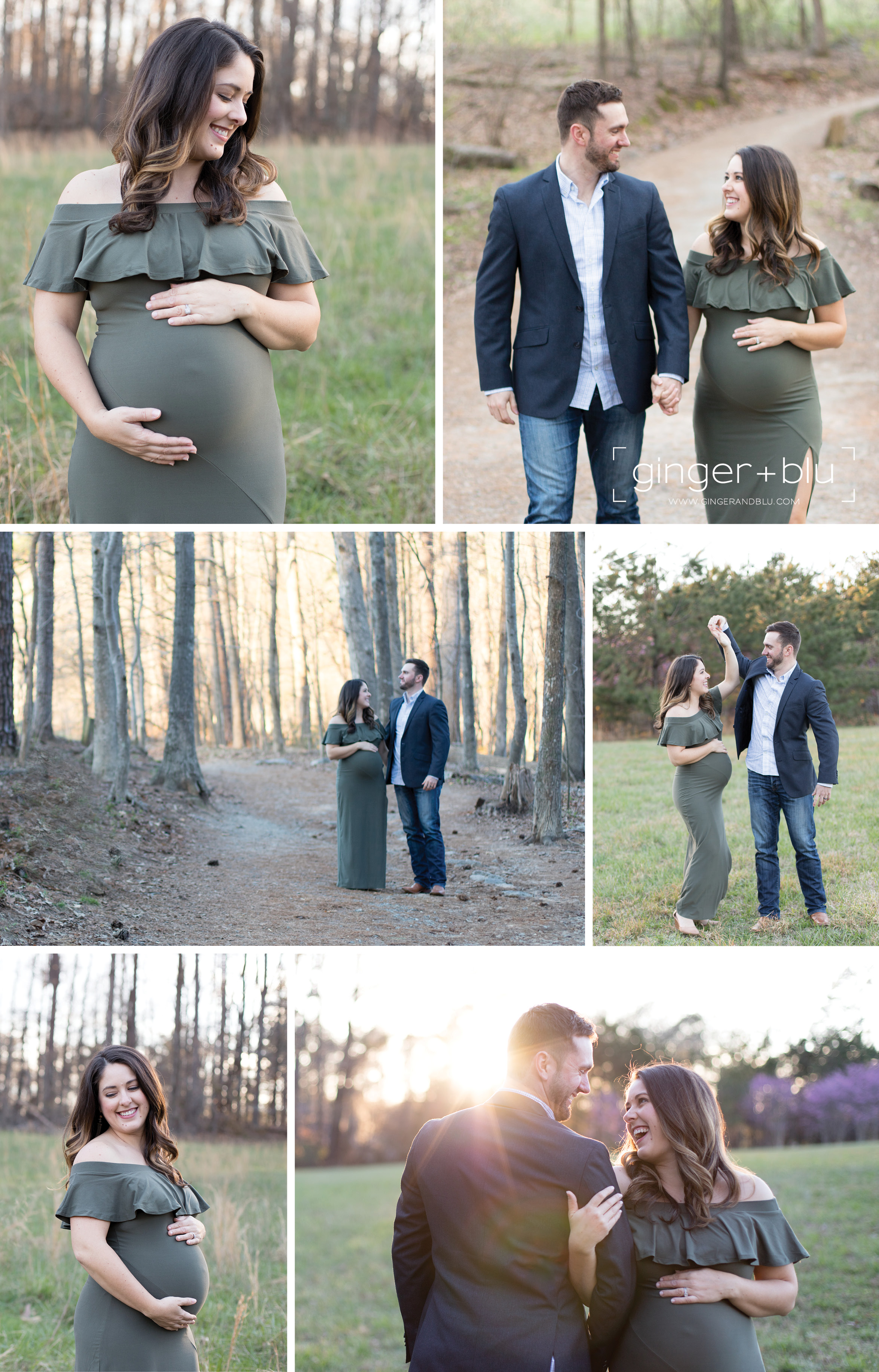 ginger and blu | april and nick maternity session image 2 | blog post