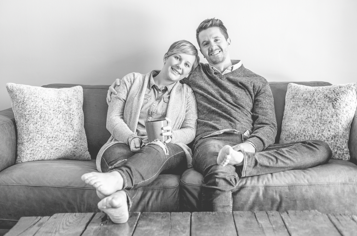 ginger and blu | header image of owners | bre and kyle cannon sitting on a couch | wait, you are doing what blog post